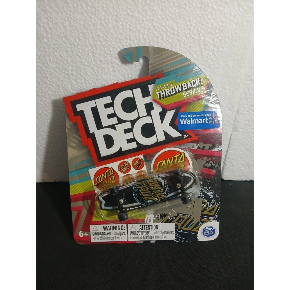 Tech Deck Throwback Series Ultra Rare Santa Cruz Longboard Fingerboard
